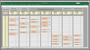 Horario calendario estudio de fitness estudio de sol cuidado de los pies manicura tatuaje - Imagen 1 de 4