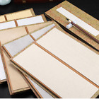 1X Chinese Ancient Sketchbook Folding Screen Rice Xuan Paper for Brush Writing