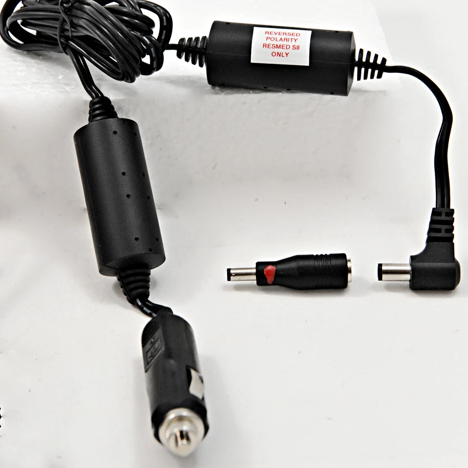 12v Power Cord for ResMed S8 Replaces Dc-12 Converter 33942 Discontinued by Mfg