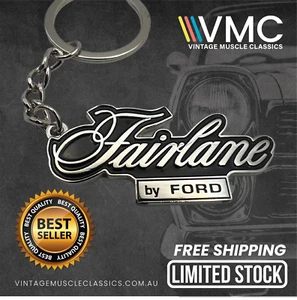 Ford Fairlane ZC ZD ZA ZJ ZK ZH Key Ring Key Chain - Picture 1 of 3