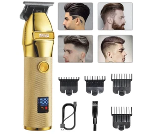 PROFESIONAL Maquina De Cortar Cabello Eléctrica También para Afeitar Barbero NUEVO - Imagen 1 de 8