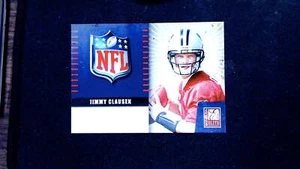 2010 Donruss Elite #19 Jimmy Clausen Rookie NFL Shield #/999 - Bild 1 von 2