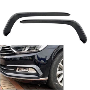2x aletas de parachoques delantero de fibra de carbono para VW Passat Variant B8 2017-2018 - Imagen 1 de 7
