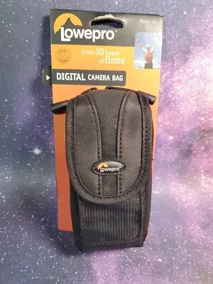 Lowepro Rezo 40 Black All Weather Padded Digital Camera Bag Pouch For 35mm  NOS - Image 1 of 4