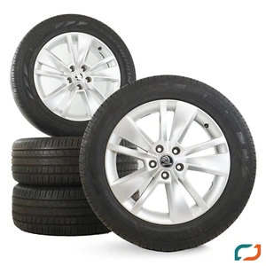 Original Skoda Karoq Sommerräder 18 Zoll Sommerreifen Triton 235/55 R18 100V - Bild 1 von 10