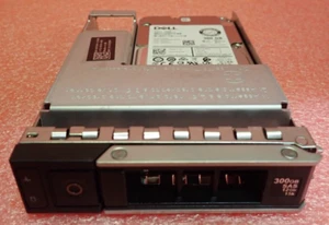 Dell 300GB SAS 15k 12G 2.5" Hard Drive in 3.5" Hybrid Carrier NCT9F 400-ATIJ - Afbeelding 1 van 9