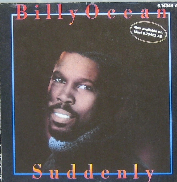 Billy Ocean Sudenly /  Lucky Man - Bild 1 von 1