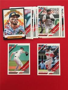2019 Donruss Boston Red Sox Team Set 13 Cards With Variations