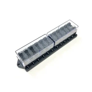 12-Wege Klinge Sicherungshalter Sicherungskasten - Marine Kit Auto Boot LKW 12/24V - Bild 1 von 1