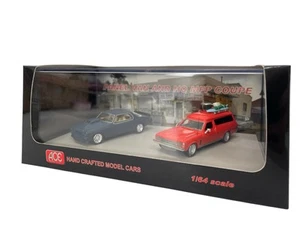 ACE 1/64 MAD MAX NIGHTRIDER MONARO MFP & HJ VAN TWIN SET HOLDEN MOVIE RESIN - Picture 1 of 7