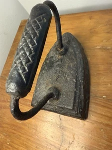 Antique Primitive CAST IRON Ironing Board Clothes. - Picture 1 of 5