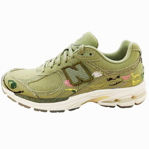 Scarpa sneaker New Balance x Bryant Giles M2002RAG verde collaborazione usata a819a2