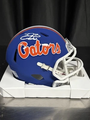 Minicasco de velocidad firmado por Emmitt Smith de Florida Gators Legit Prova Foto 1 de 2