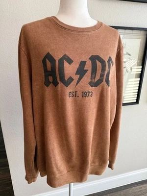 Sudadera AC/DC Rock Pull Over Unisex Talla M Cómoda Usada en Excelente Condición Foto 1 de 4