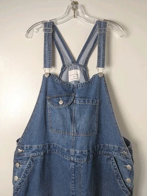 Celebrity Pink Women's Size 2X Denim Jean Bib Overalls Cargo Pocket - Image 1 of 4