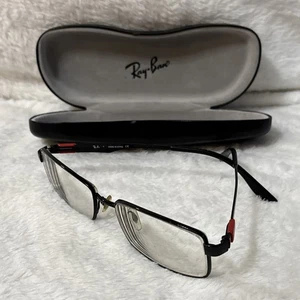 Ray-Ban Eyeglasses Frames RB6155 2509Black Full Rim Metal 53-17-140 2672 - Picture 1 of 9