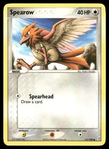 Pokemon Tcg Spearow #61 Pokemon Crystal Guardians LP - Picture 1 of 2