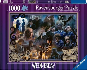 NEW Ravensburger 1000 Pieces Jigsaw Puzzle 12+ Ages Wednesday - Picture 1 of 2