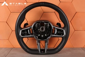 BMW 5' G60 G61 X3 G45 VOLANTE ORIGINAL M-SPORT ASISTENCIA PALETA TÉRMICA - Imagen 1 de 14