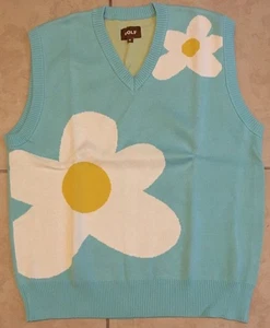 NEU Golf Wang Le Fleur Blumen Pullover Weste M Odd Future Tyler The Creator Earl - Bild 1 von 8