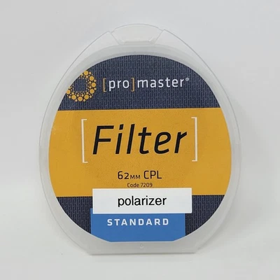 Promaster Circular Polarizer 62 mm Filter Standard Pro Master - Image 1 of 4