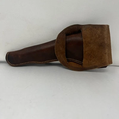 Funda para pistola Western de cuero marrón vintage lazo mexicano se adapta a revólver " Foto 1 de 4