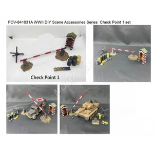 Force Of Valor FOV-841031A ZUBEHÖRSET WWII CHECK POINT 1 1/32 - Bild 1 von 1