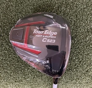 New Head Tour Edge C523 Driver 10.5 Mens RH Mitsubishi Fubuki HL 55S Stiff Flex - Picture 1 of 10