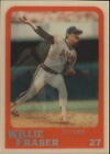 1987 Sportflics Rookies II Baseball Card #27 Willie Fraser