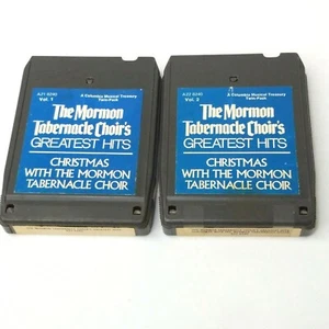 Mormon Tabernacle Choir Greatest Hits Vol. 1 & 2 8 Track Tape 1973 Columbia - Picture 1 of 5
