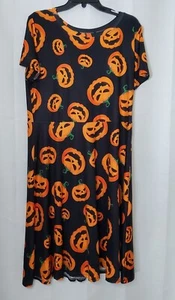 LADIES PUMPKIN DRESS - Picture 1 of 4