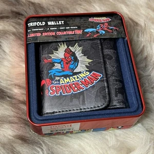 Cartera triple para hombre Marvel Comics nueva con etiquetas - Amazing Spiderman - Imagen 1 de 7
