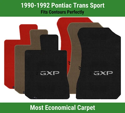 Alfombrillas delanteras Lloyd Velourtex para Pontiac Trans Sport 90-92 con GXP negro/plateado Foto 1 de 4