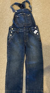 NWT Gap Girl's Overall  jeans size Large 10 - Picture 1 of 5