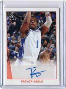 Tarjeta Trevor Keels NCAA Duke 2021-22 Leaf RC Auto #BA-TK1 - Imagen 1 de 2