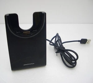 Plantronics Voyager Focus UC B825-M Desktop Charging Stand 205302-01 HP 85R99AA - Picture 1 of 1