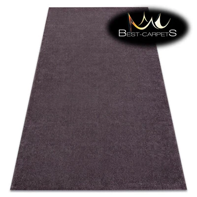 Amazing Modern Rug "SOFT" plain, elegant, single-colour, PURPLE High Quality - Image 1 of 4