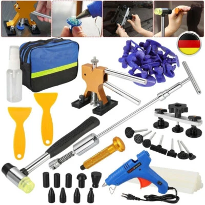 MARKENLOS 66 tlg Ausbeulwerkzeug Auto Beulen Reparatur Set Dellenlifter Ausbeul Werkzeug
