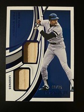 Dave Winfield 2021 Panini Immaculate Collection Dual Game Used Bat Parallel /25