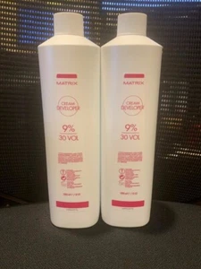 Matrix Cream Developer 30 Vol. 9 % 1000 ml/32 oz. Pro Hare Care **2-PACK** - Picture 1 of 2