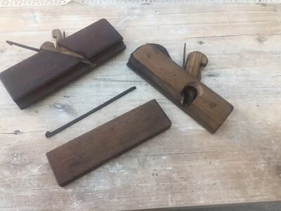 RARE. 2 ANCIENs Rabots MOULURE. AU PONT DE BORDEAUX? MARINE ANCRE - Photo 1/4