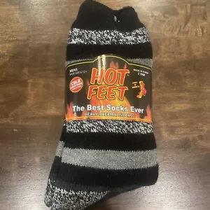 Hot Feet Para hombres 2 Pares Calcetines Térmicos Pesados Aislados Clima Frío Caza Campamento - Imagen 1 de 13