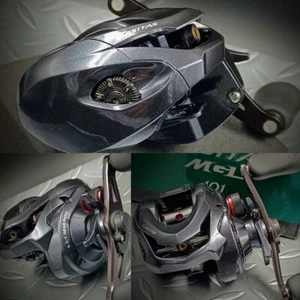 SHIMANO【16 CASITAS MGL 101】L-H 6.3:1 GR Used Baitcasting Reel "M"cond. W/Box - Picture 1 of 18
