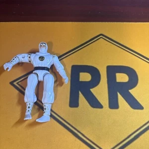 Vintage 1995 Mighty Morphin Power Rangers Twirling White Ninja Ranger Figure - Picture 1 of 8