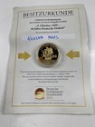 Münze3. Oktober 1990  30 Jahre Deutsche Einheit 24 Karat Feingold veredelt
