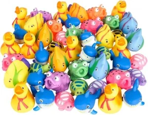 Rhode Island Novelty Rubber Water Squirting Toy Assortment 50 Pieces - Picture 1 of 1