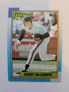 1990 TOPPS RANDY MCCAMENT #361 NM