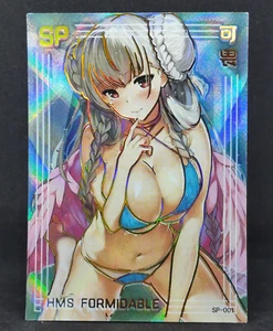 Tarjeta holográfica de 5 pisos HMS Formicable SP-001 Senpai Goddess Haven Series - Imagen 1 de 4