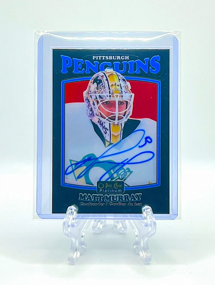 MATT MURRAY 2016 O-Pee-Chee Platinum #R-26 RETRO BLACK RAINBOW AUTOGRAPH PENS - Image 1 of 2