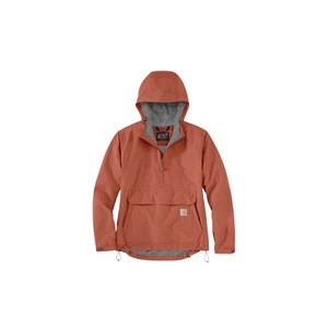 Carhartt Rain Defender Pullover Anorak Jacket Hooded Lightweight Loose Fit L - Picture 1 of 6